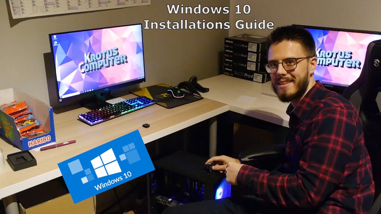 Krotus Computer - Windows 10 Installation Guide