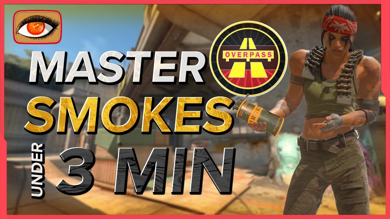 Master Overpass Smokes under 3 min | CS2 Guide