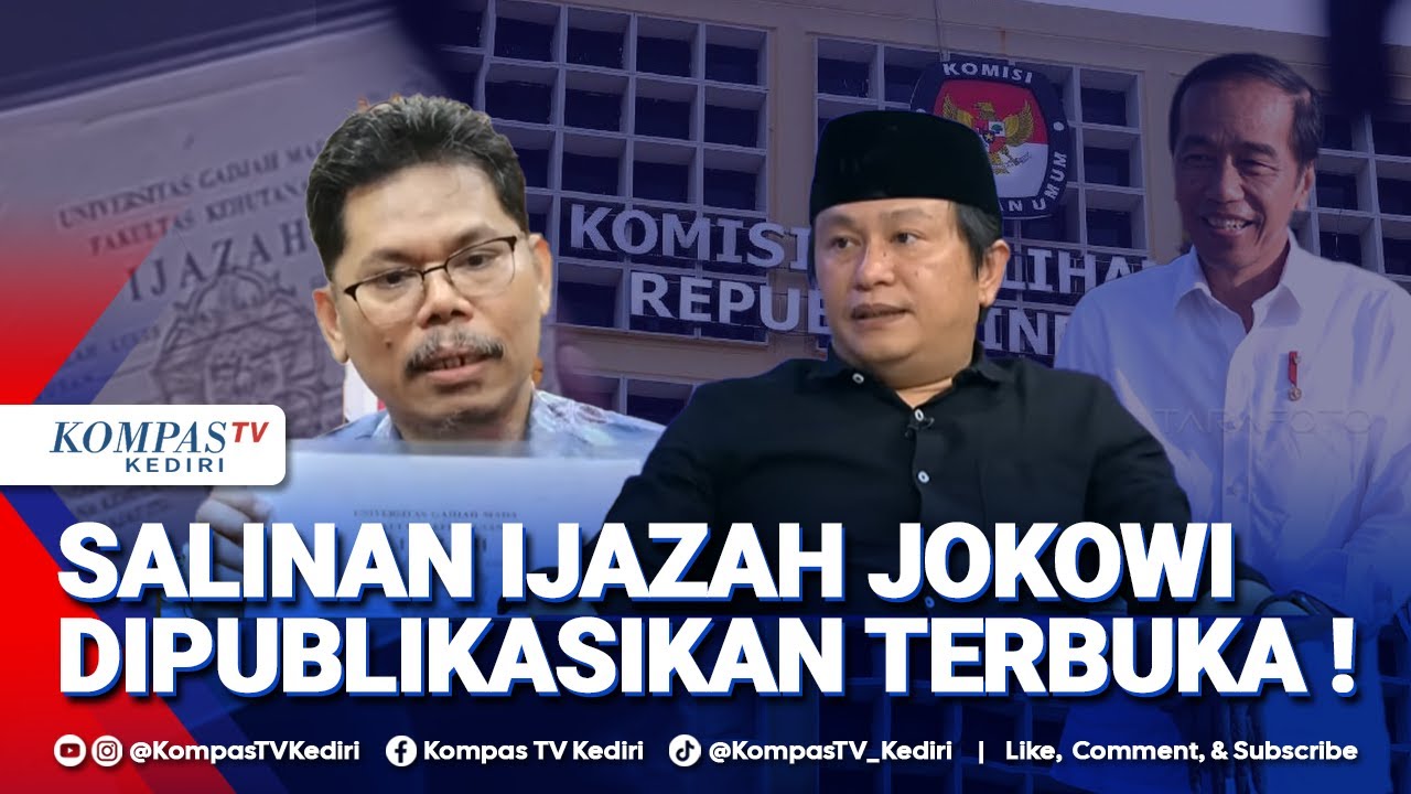 Salinan Ijazah Jokowi Berstatus Informasi Terbuka ! , Ahmad Doli  & JPPR Rendy Umboh Beri Tanggapan