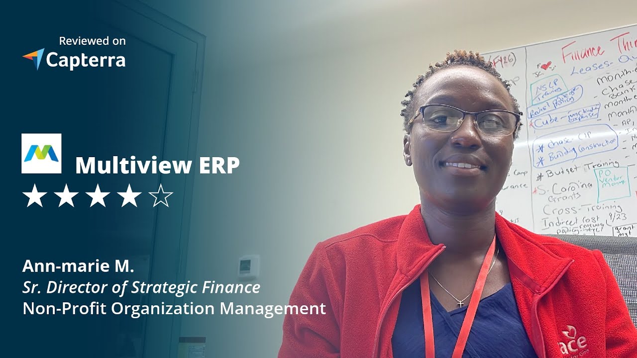 Multiview ERP Review: I've Never had a Problem in my 3 Years with Them.