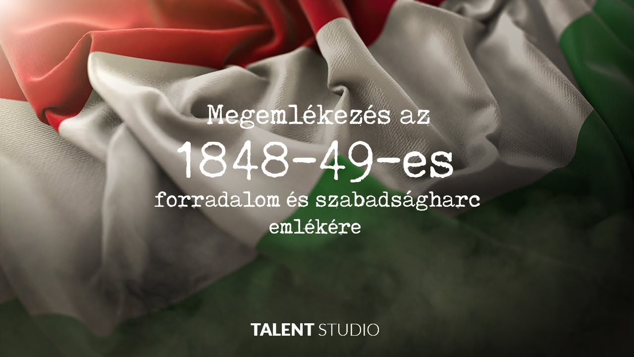 Megemlékezés az 1848-49-es forradalom és szabadságharc emlékére