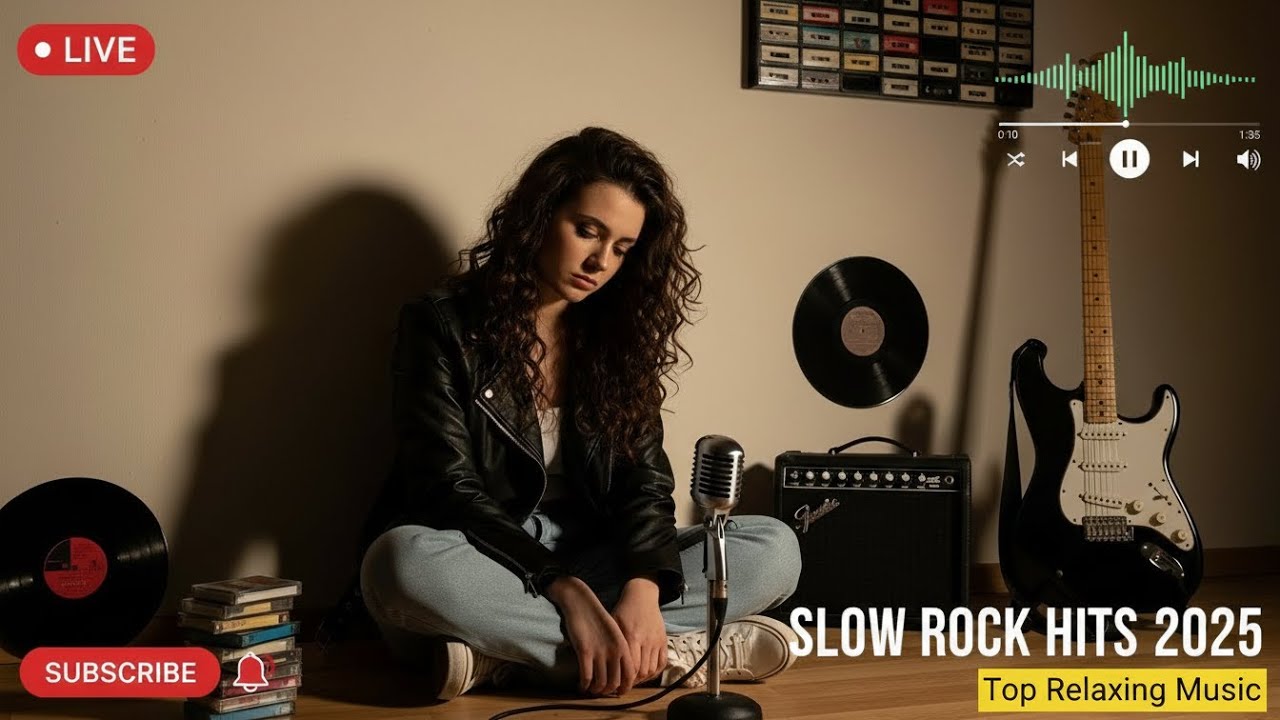 The Ultimate Slow Rock Ballads & Classic Rock Collection | Timeless Rock Love Anthems 🎸