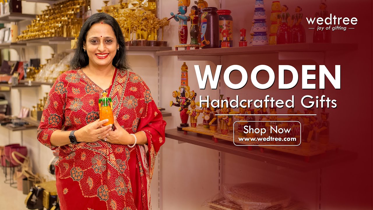 Hand Crafted Wooden Personal & Return Gifts | Wedtree | 29 May 25
