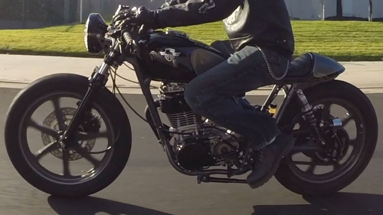 Chappell Customs 1978 Yamaha SR500 Cafe Racer GoPro Hero 3+