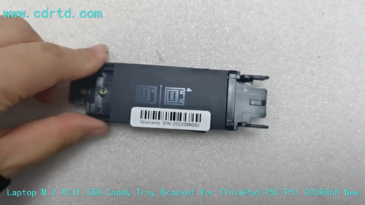 M.2 PCIE SSD Caddy Tray Bracket For Lenovo ThinkPad P50 P51