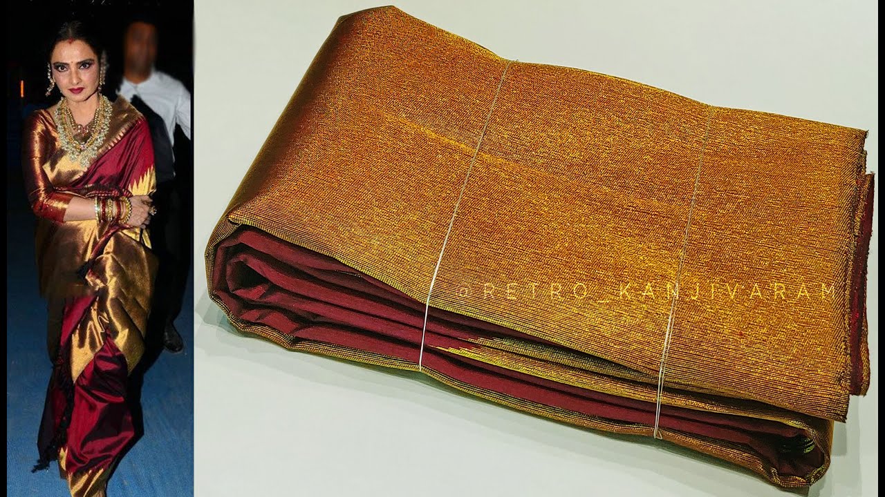 Rekha Ji's Kanjivaram Silk Sarees #saree #kanjivaram