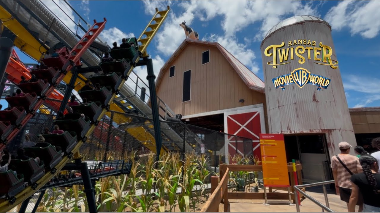 Kansas Twister Officially Open (2024) - Warner Bros Movie World