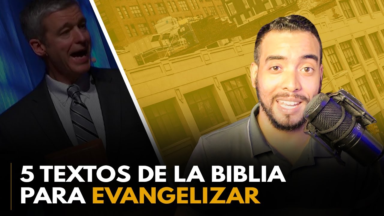 📕5 VERSÍCULOS DE LA BIBLIA PARA EVANGELIZAR