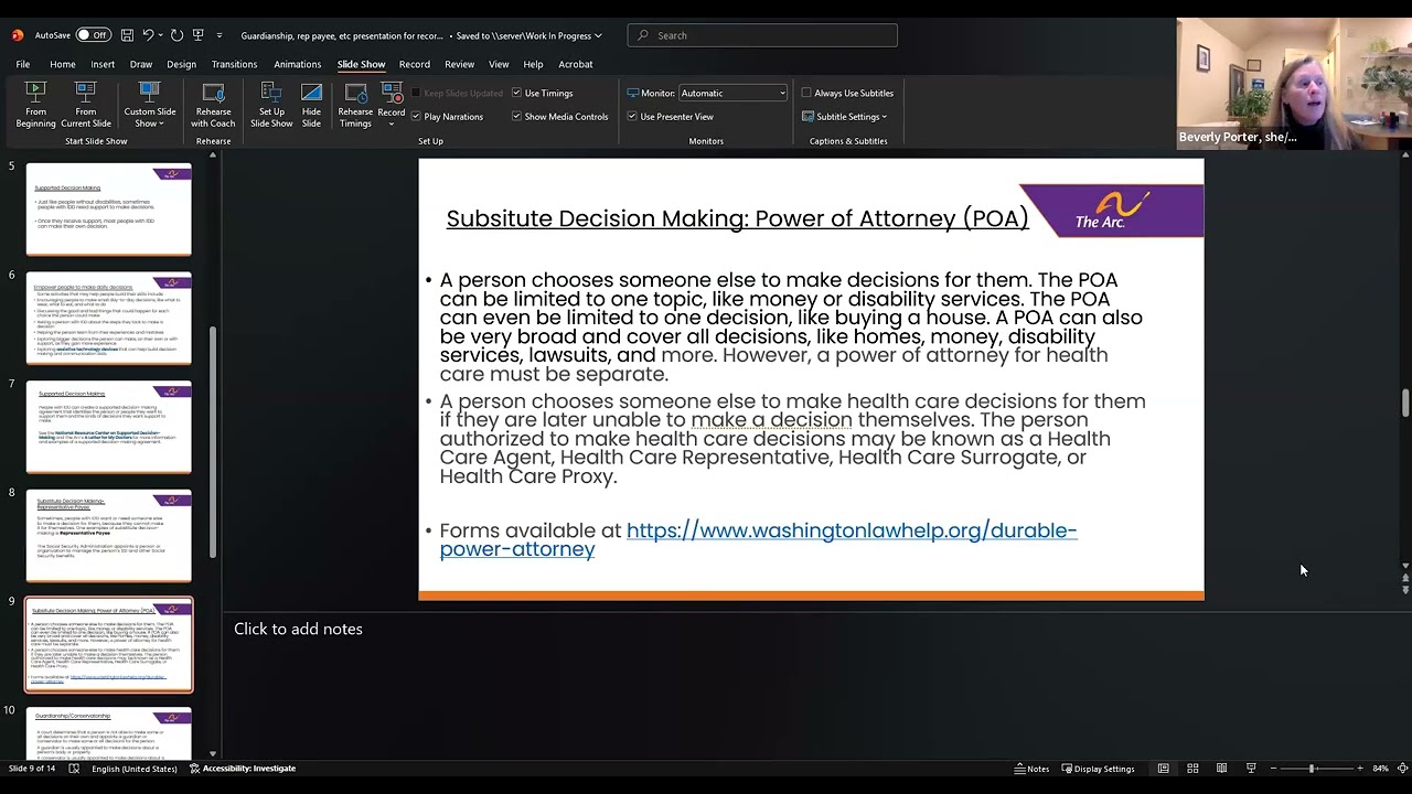 Guardianship and decision making