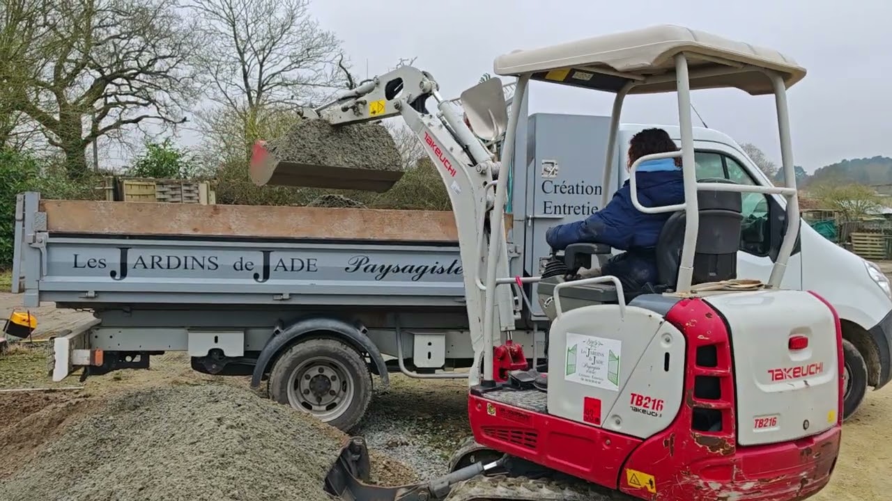 Chargement camion
