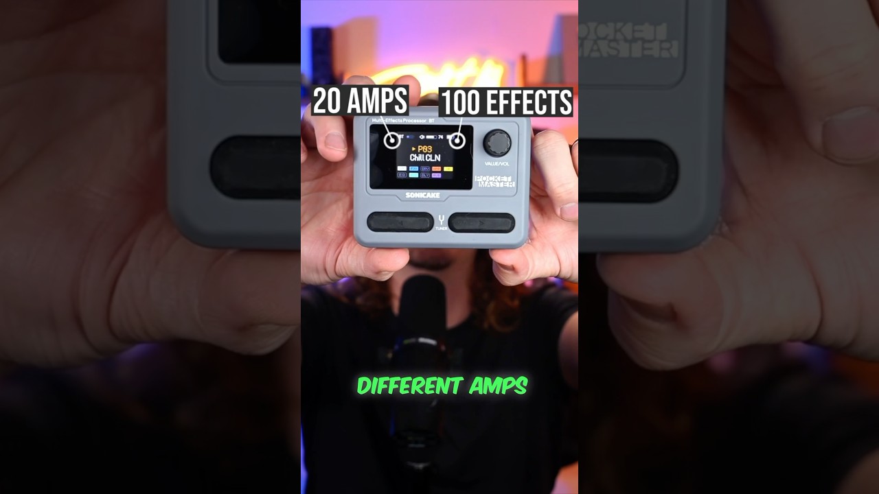 ULTIMATE $65 FX Pedal / Amp Modeler - Sonicake Pocket Master