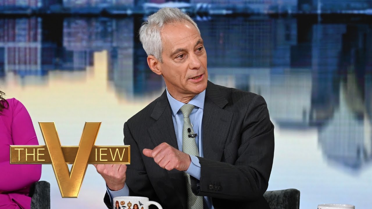 Rahm Emanuel Explains His Criticism Of The Democratic Party As &lsquo;Weak&rsquo; And &lsquo;Woke&rsquo; | The View