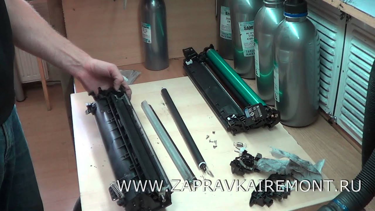 Заправка картриджа HP CE270A
