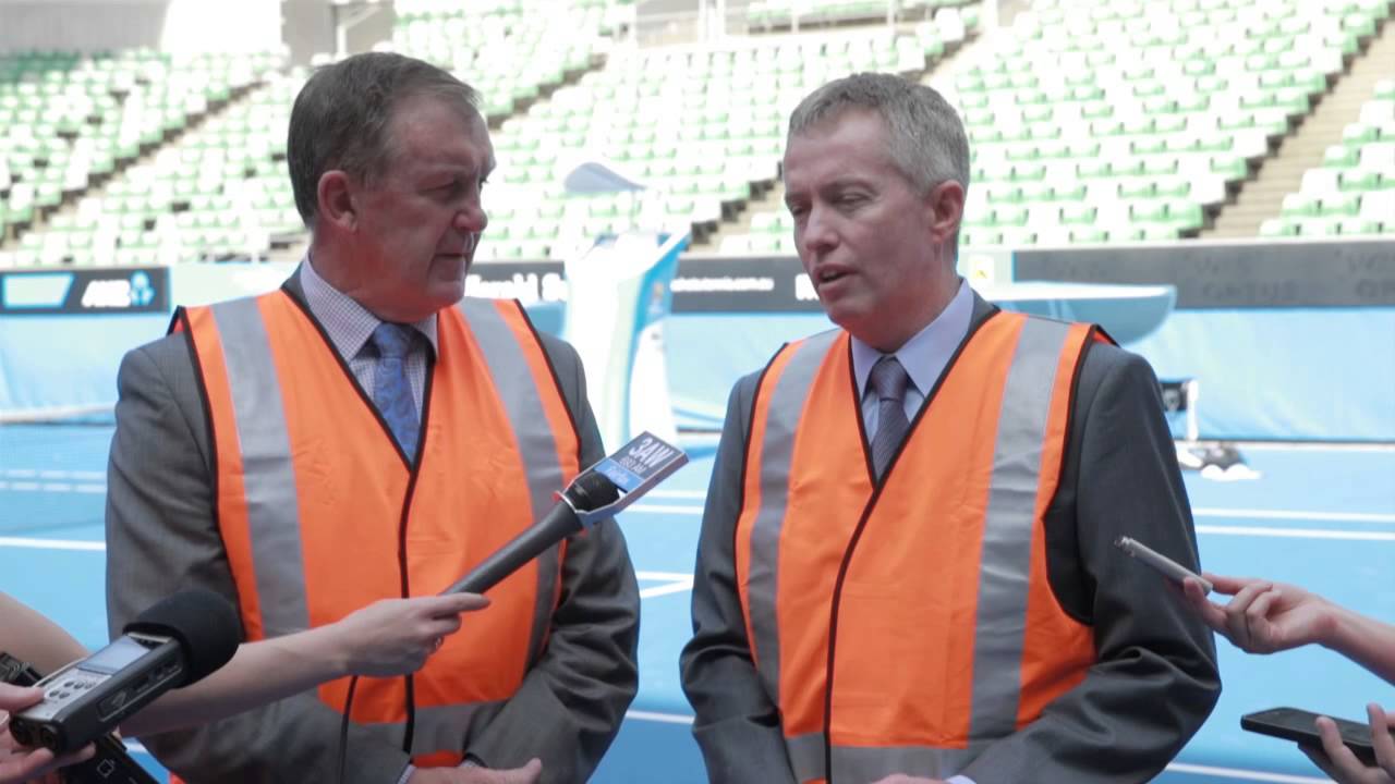 Sneak peek at the brand new Margaret Court Arena