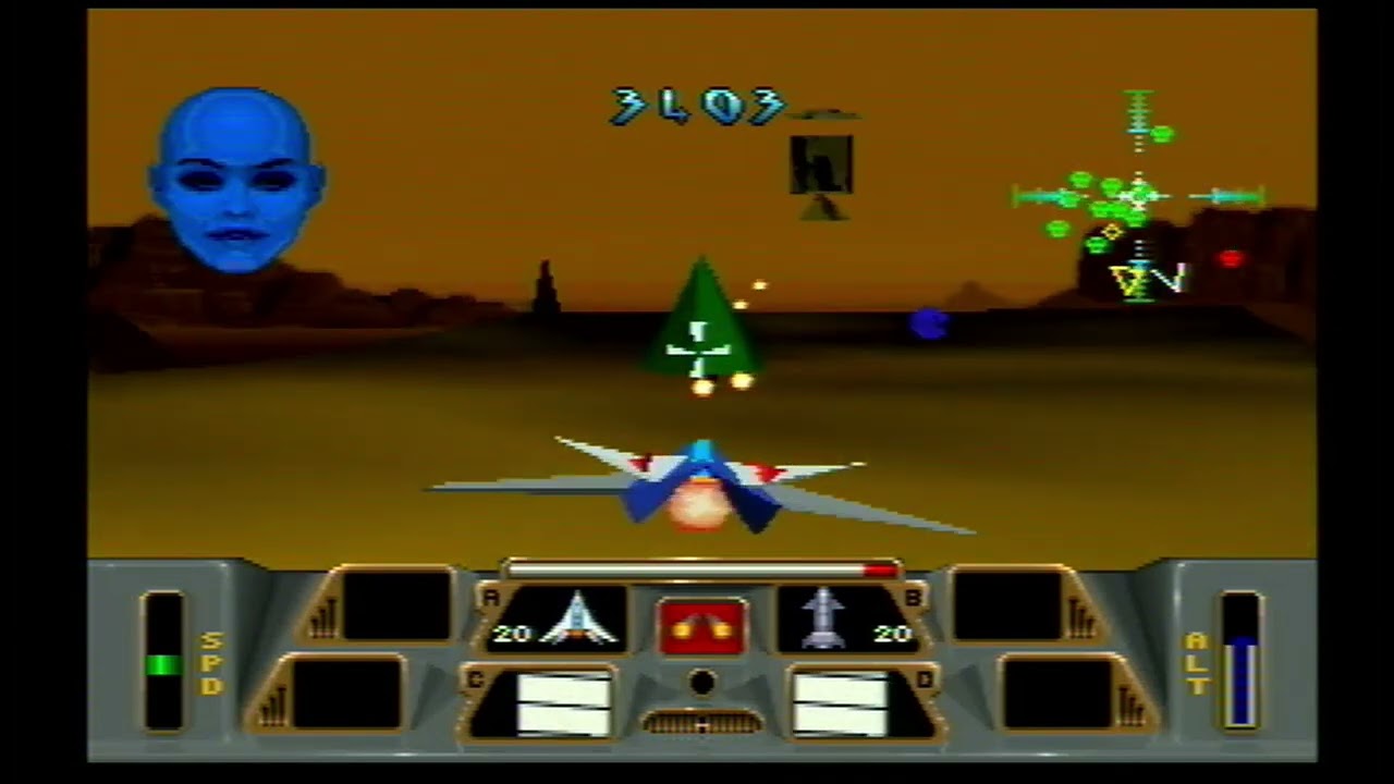 Battlemorph Atari Jaguar CD Gameplay First Mission 2022