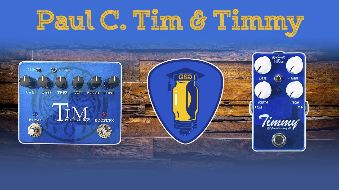 Обзор педалей Tim & Timmy от компании Paul C. Audio