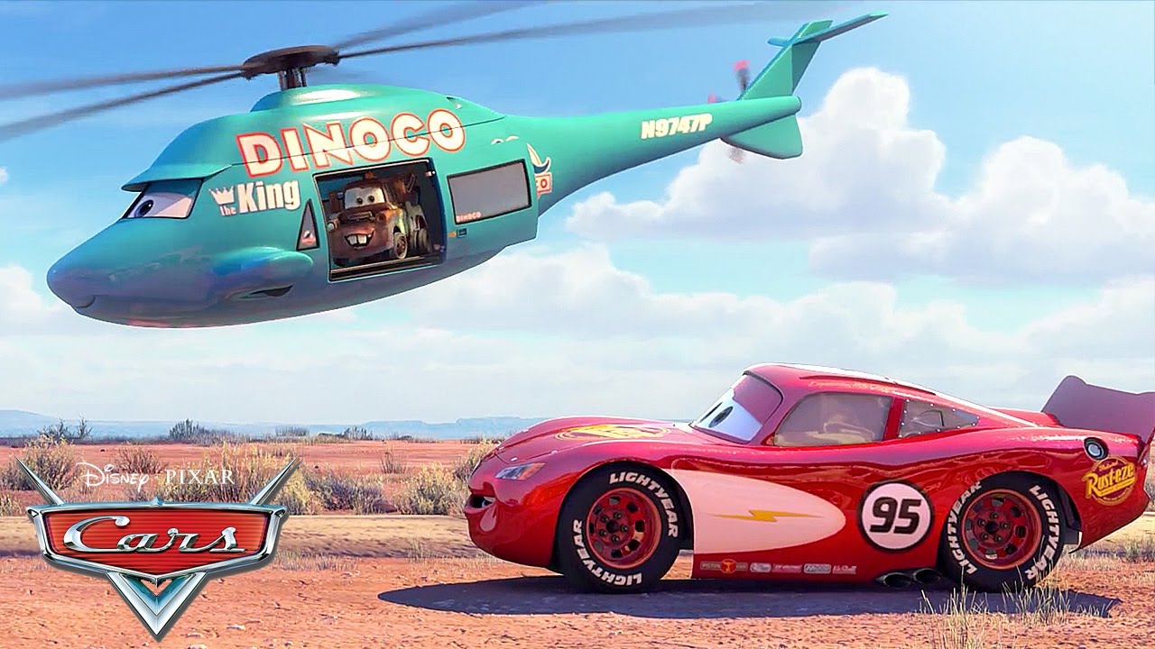 How Did Mater's Helicopter Dream Come True? | Pixar Cars | 