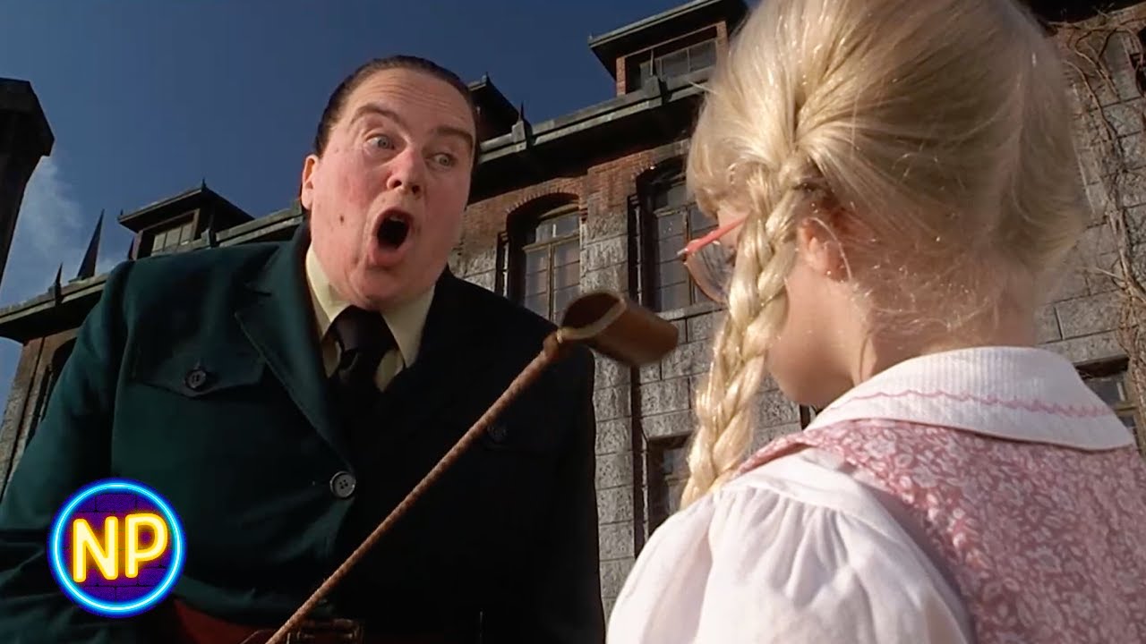 The Trunchbull Yeets Pigtails the Length of a Football Field | Matilda (1996) | Now Playing