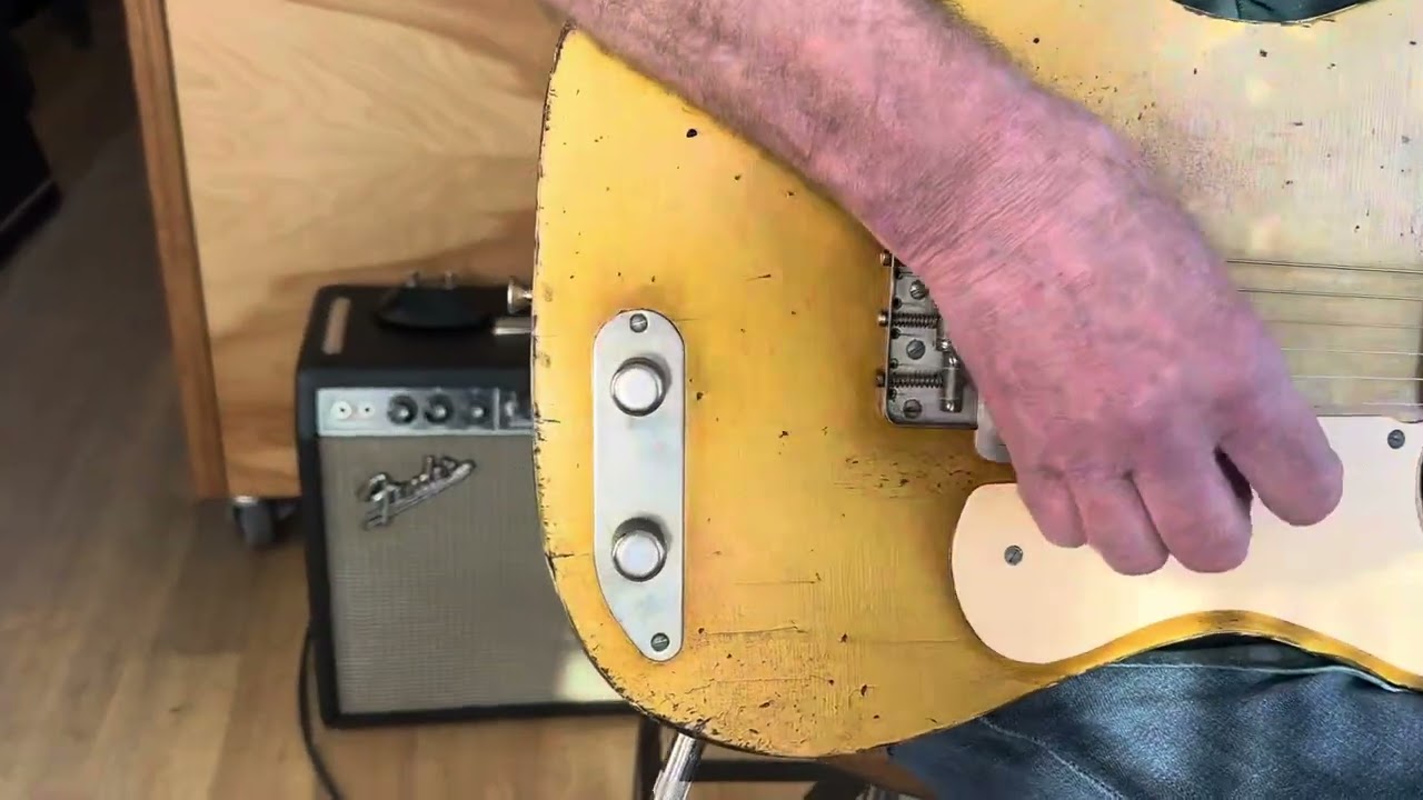 1966 Fender Deluxe Reverb and Nacho Tele $6,995