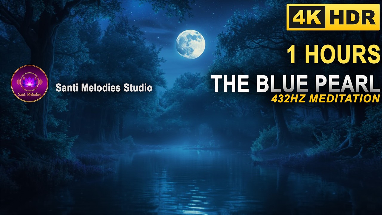 432Hz Deep Healing Music | "The Blue Pearl" for Instant Sleep & Relaxation"