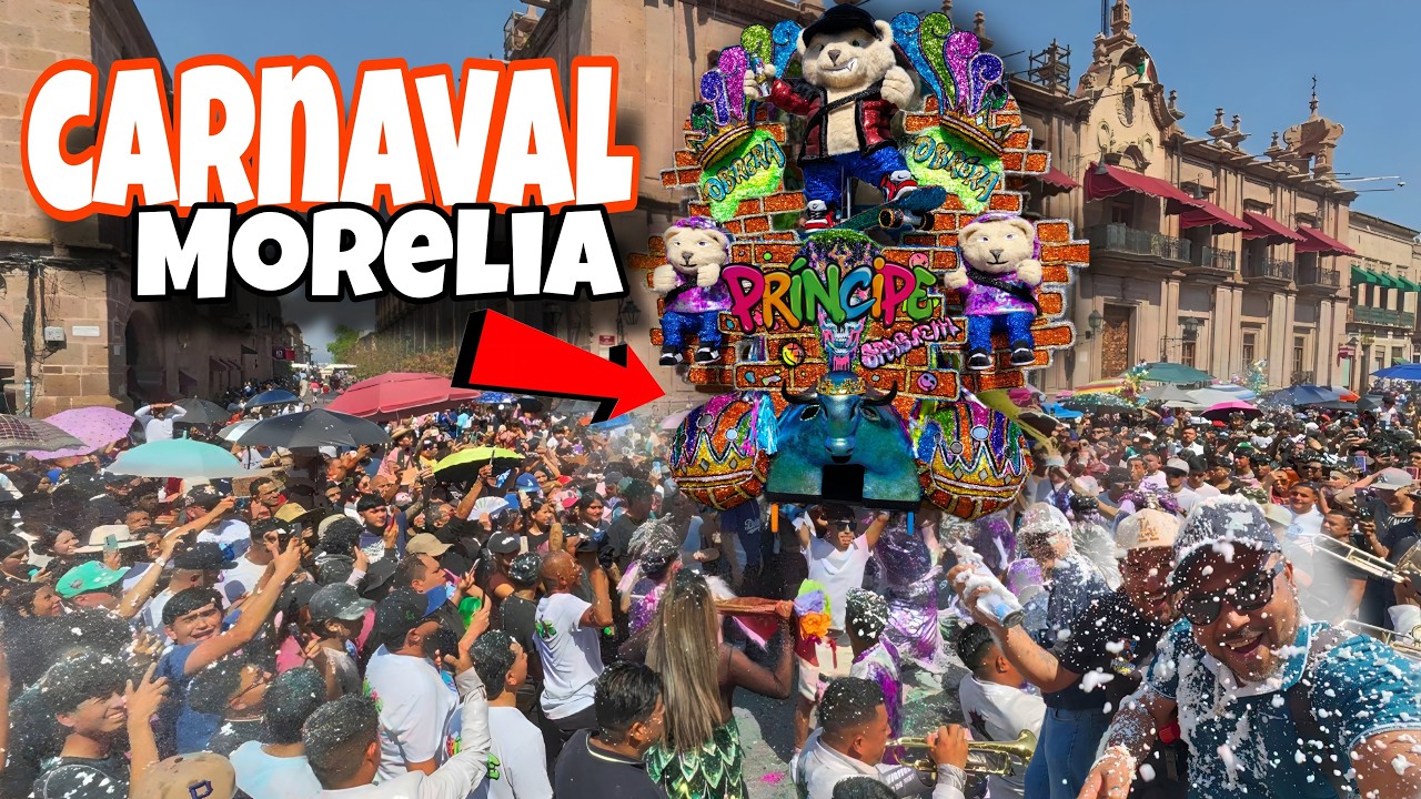 😱🔥 Sobreviví al Carnaval de Toritos en Morelia… ¡Mira lo que pasó!