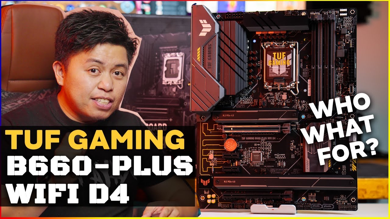 What is the TUF Gaming B660 Plus WIFI D4 for?