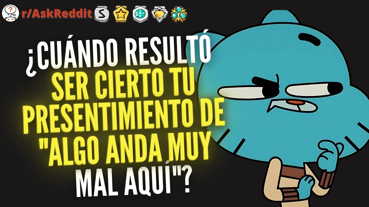&iquest;Cu&aacute;ndo result&oacute; ser cierto tu presentimiento de 