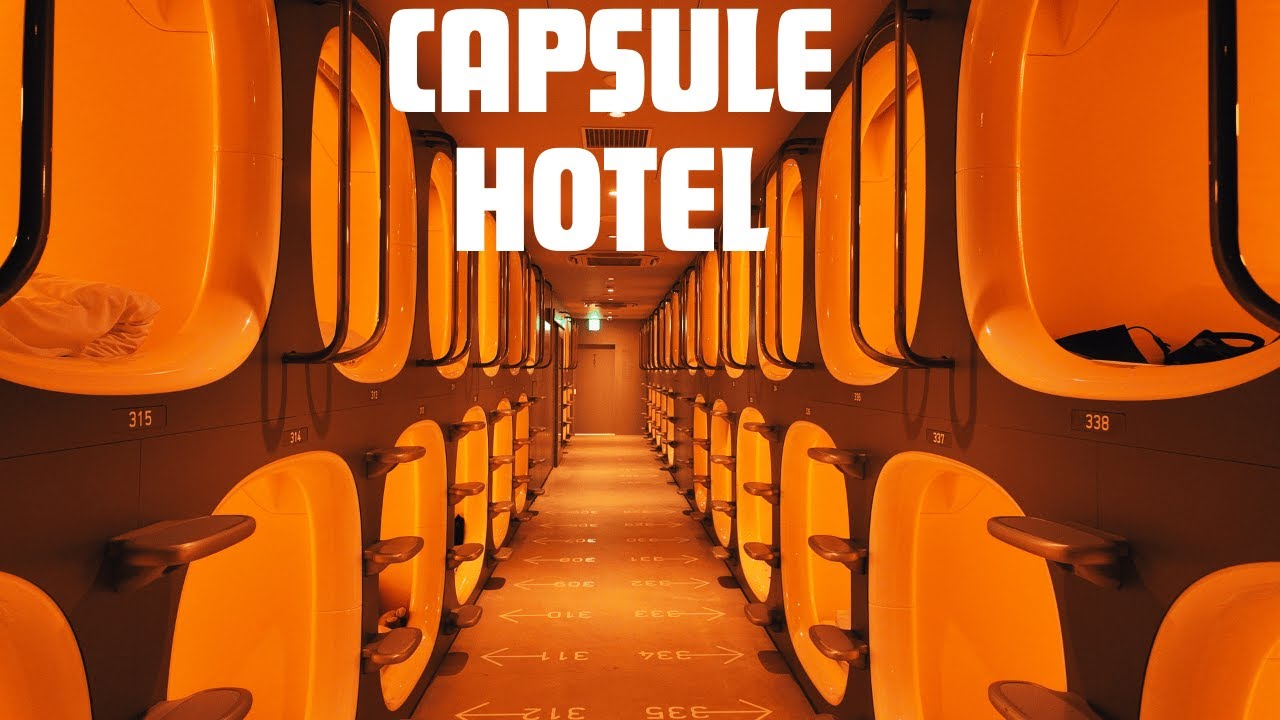 Experience a budget capsule hotel in Japan 😪🛌 9h Nine Hours -  Tokyo Japan| Tokyo Experience Channel