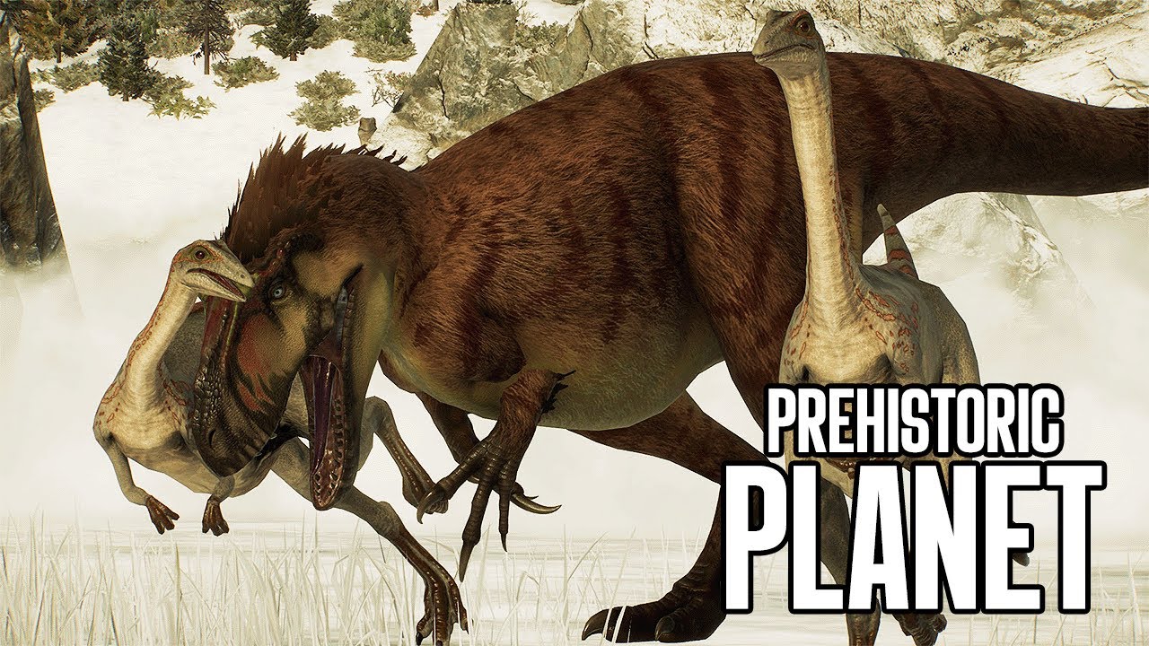 Nanuqsaurus HUNTS Ornithomimus: Prehistoric Planet | Jurassic World Evolution 2