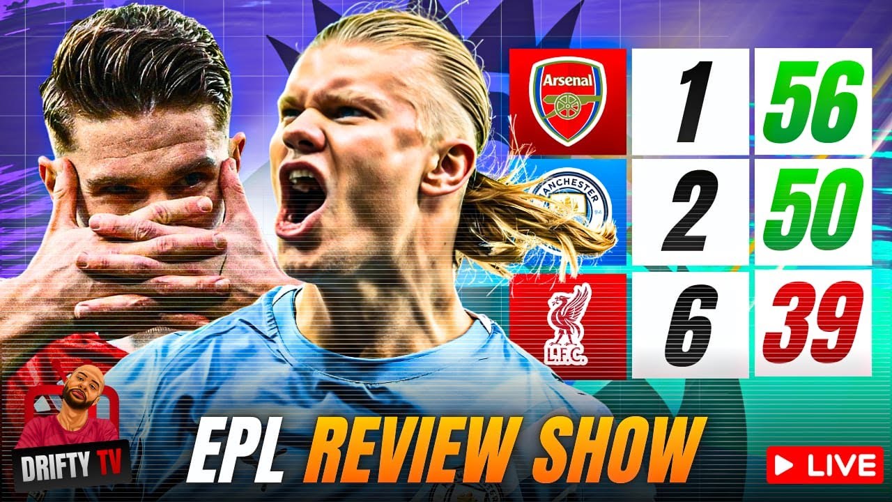 CITY KEEP HE TITLE RACE ALIVE & MORE | EPL REVIEW SHOW LIVE