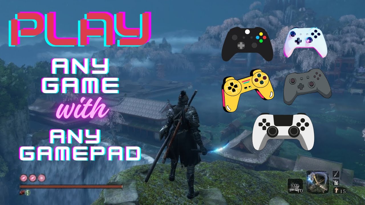 How to play any game with any Gamepad/Controller for PC [EASIEST QUICKEST METHOD]