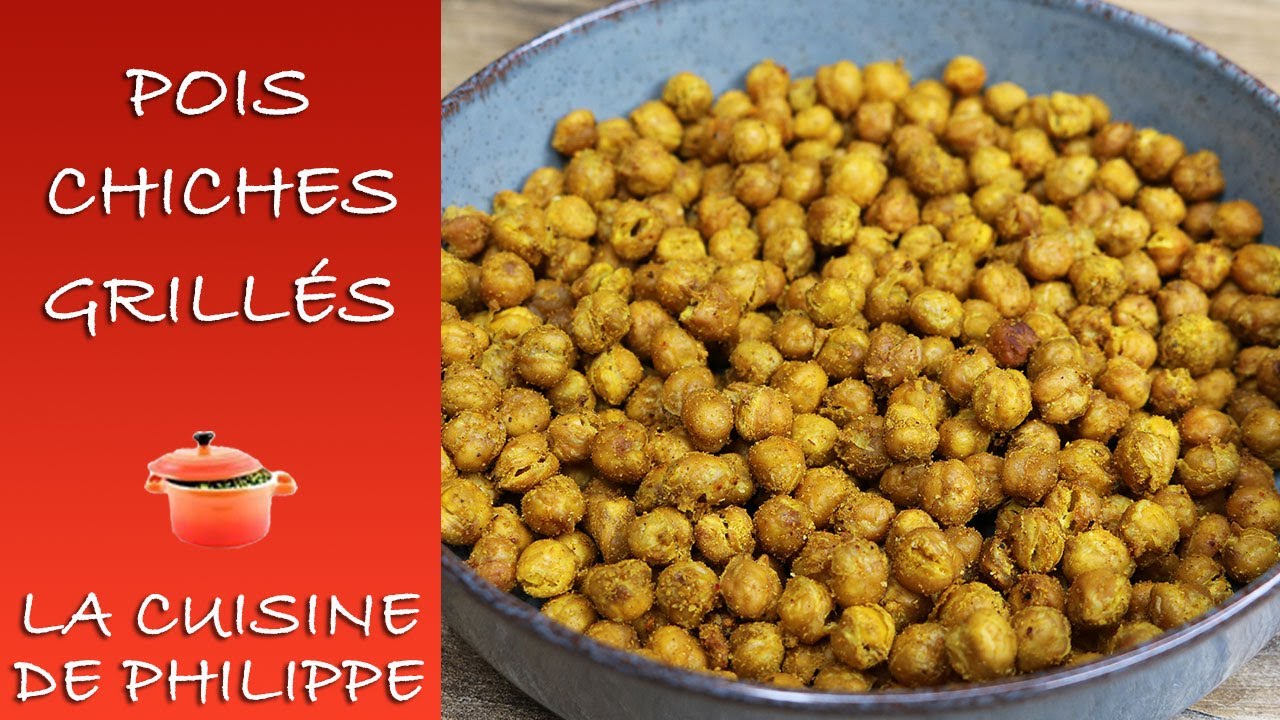 Pois chiches grillés