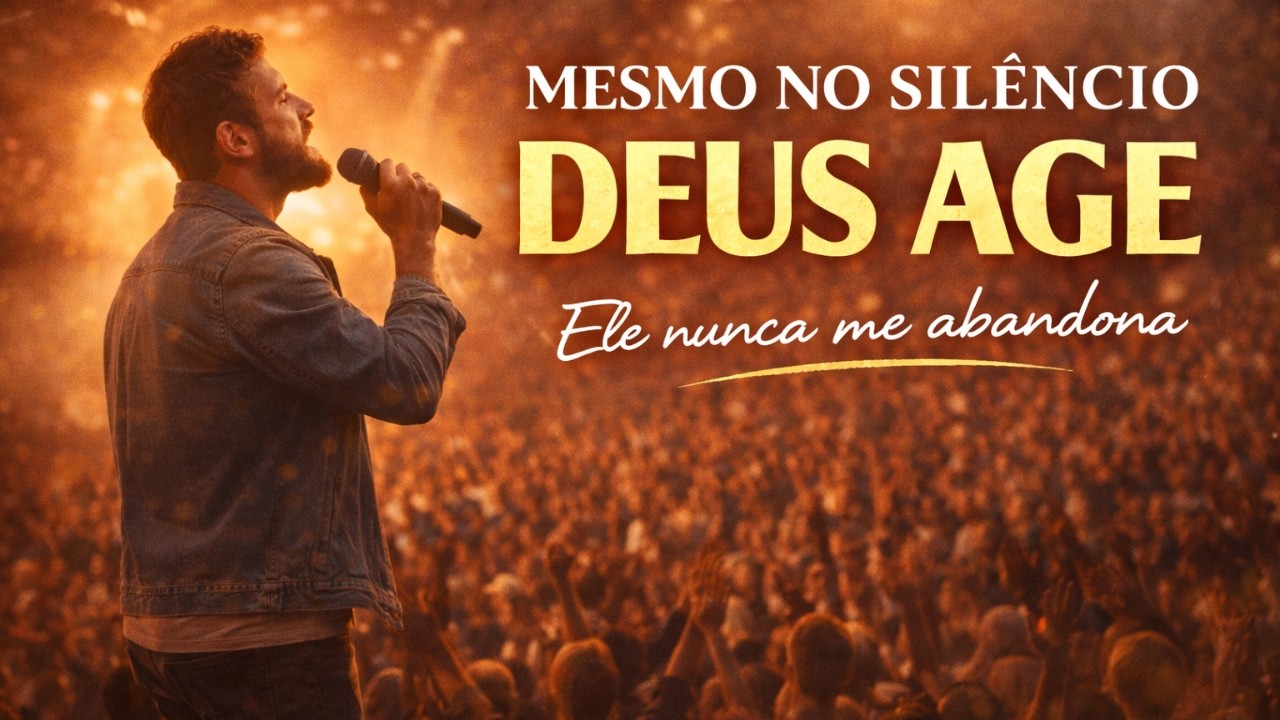 mesmo no silencio Deu age, musica cristâ,gospel