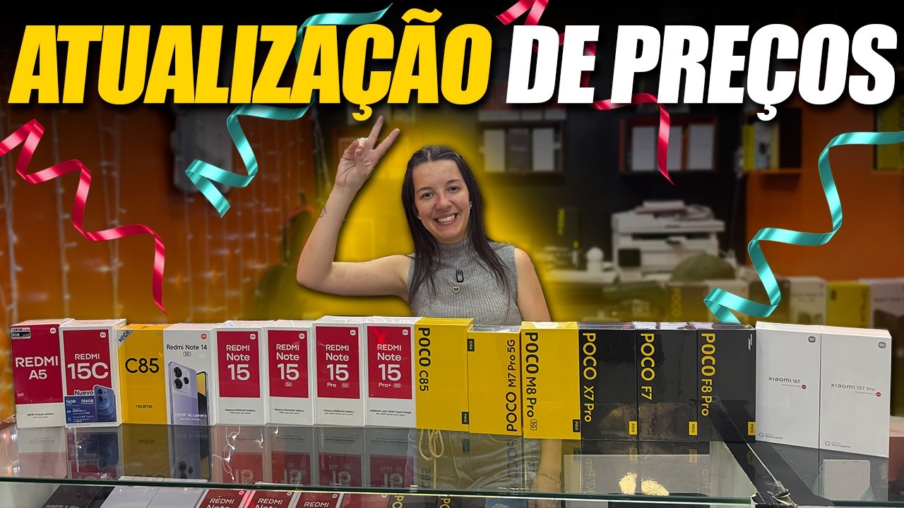 PROMOÇÕES DE CARNAVAL!! Vem conferir! 🛒💥POCO C85, X7 PRO E F7