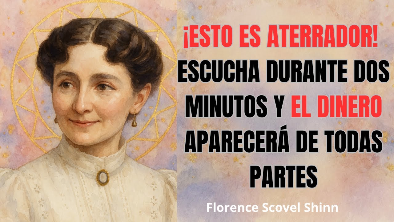 ¡NO SE LO DIGAS A NADIE! Escucha 2 minutos y el DINERO aparecerá de la NADA - Florence Scovel Shinn