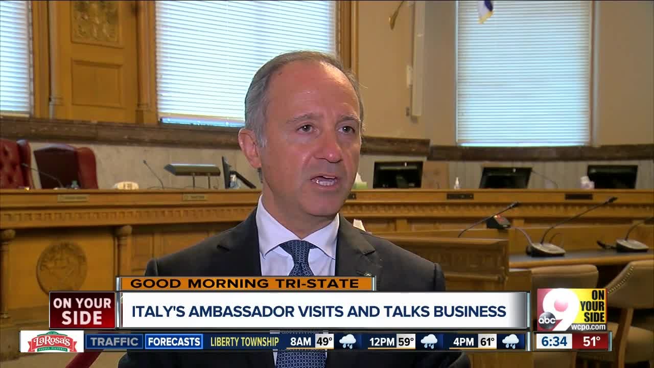 Italian ambassador's visit punctuates Italy's growing business footprint right here in the Tri-State