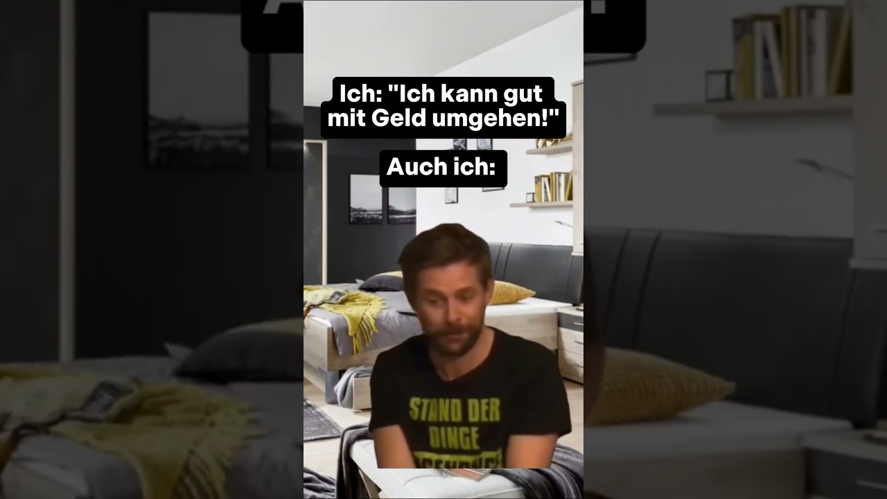 Ich kann gut mit Geld umgehen Auch ich🤣 #meme #memes #geld #umgang #money #pleite #erwachsene #