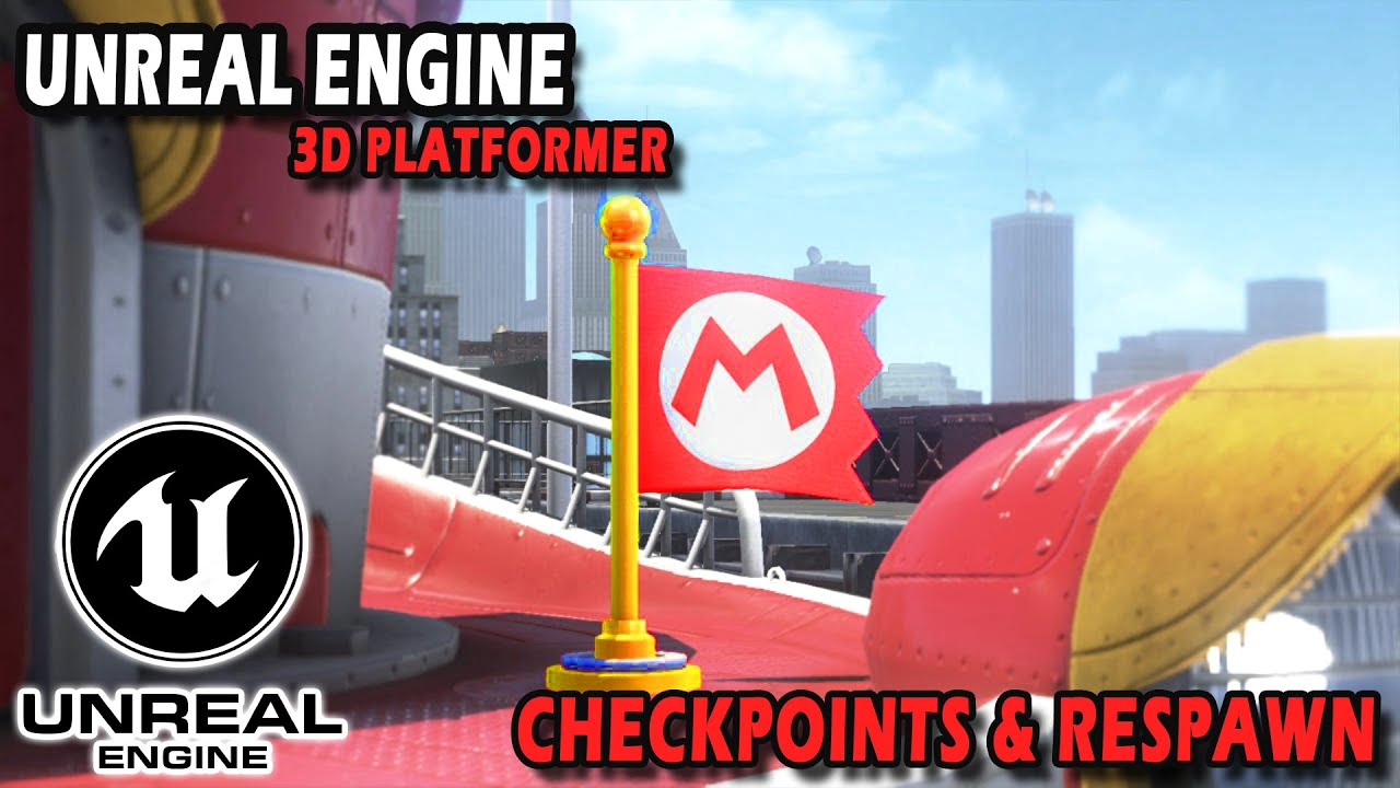 Unreal Engine 5 - 3D Platformer Tutorial - Checkpoints And Respawn