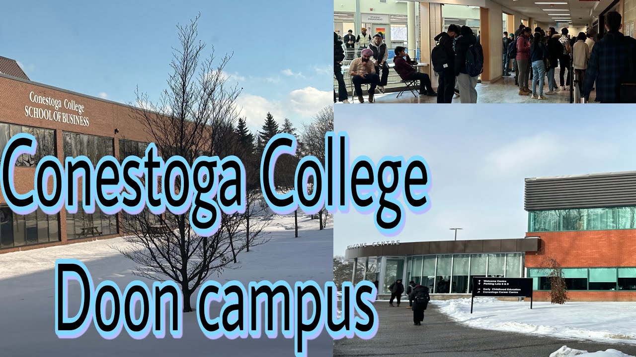 Tour of Conestoga College/ Doon campus/ #3 / Canada / College life