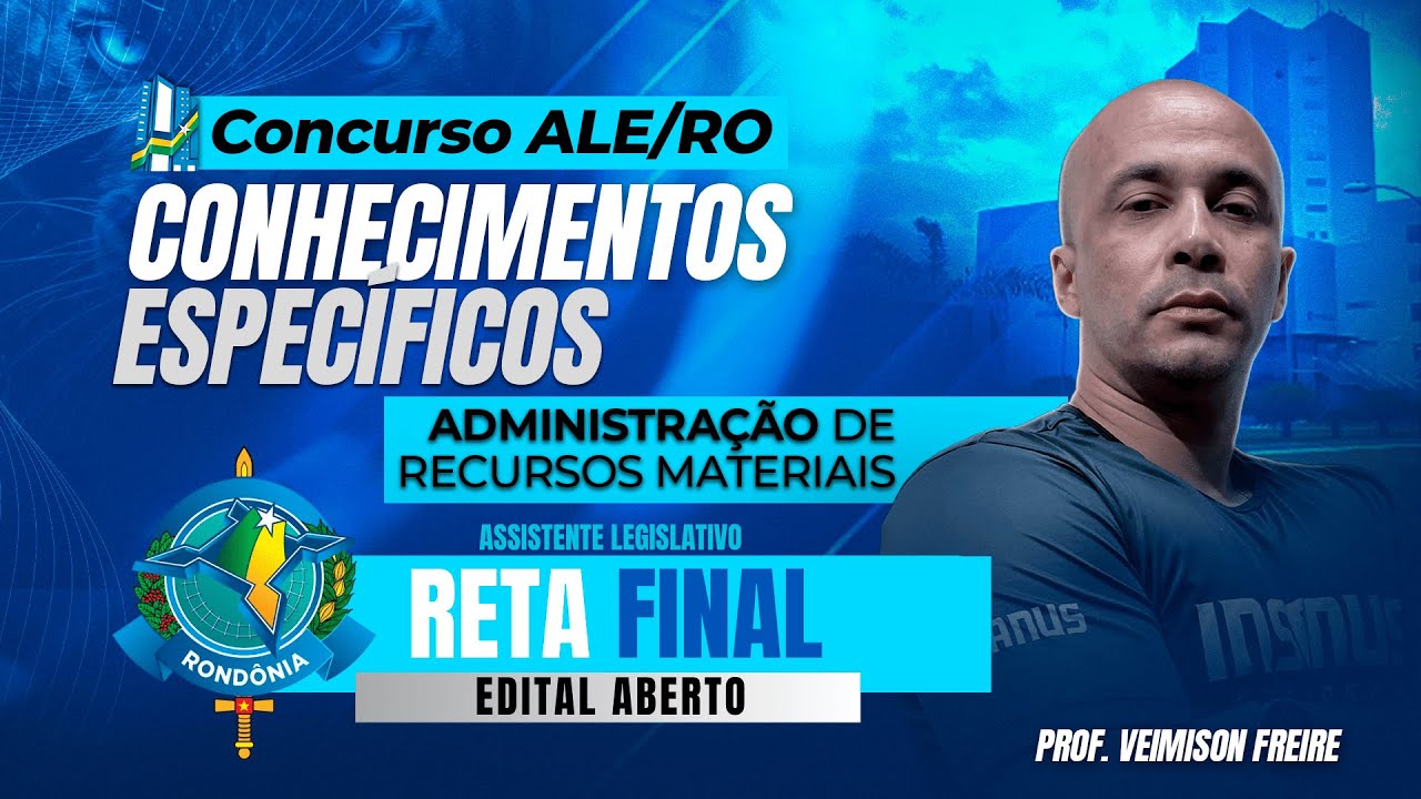 CONHECIMENTOS ESPEC&Iacute;FICOS - Prof. Veimison Freire - SEMANA ABERTA - Insanus Concursos
