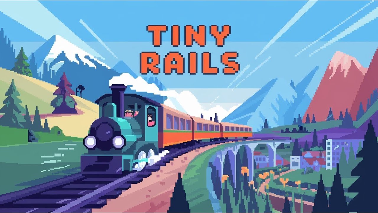 Tiny Rails Gameplay | Build, Explore, and Create Your Dream Train Adventure!