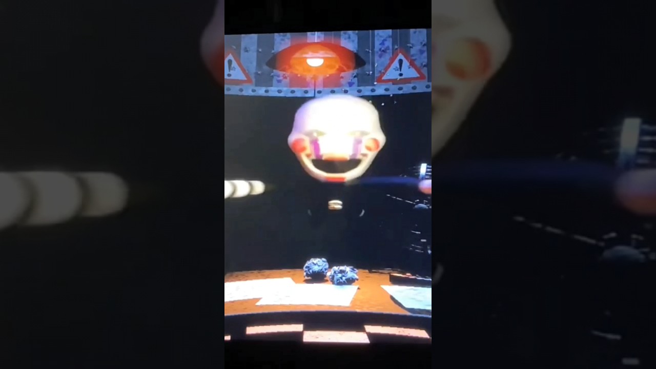 on fait essayer la nuit 5 de fnaf 2 &agrave; L&eacute;on 😂(partie 1) #fnaf #fnaf2 #leon #screamer #foxy #puppet