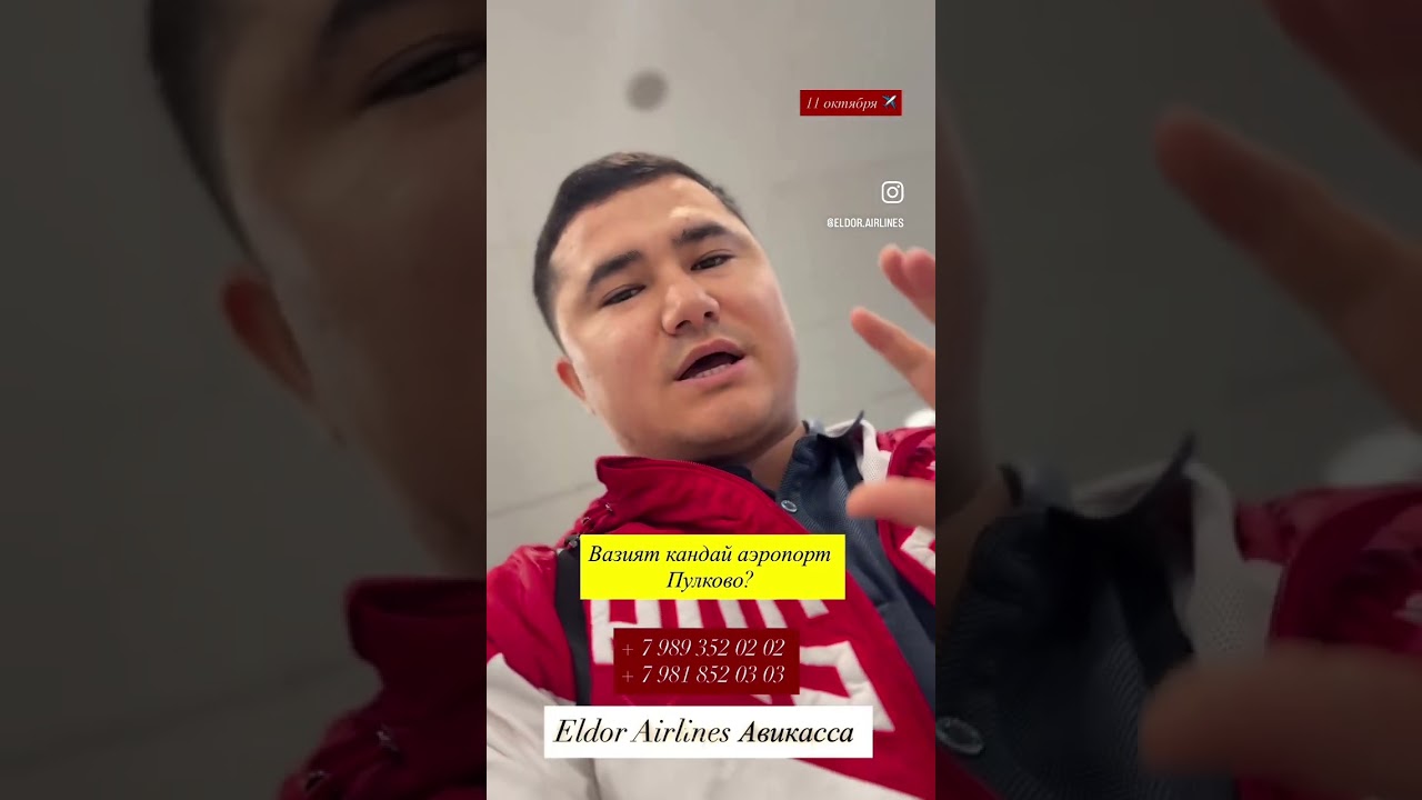 Аэропорт Пулково 11 октября вазият кандай? Без документларни утказамиз ✈️✈️