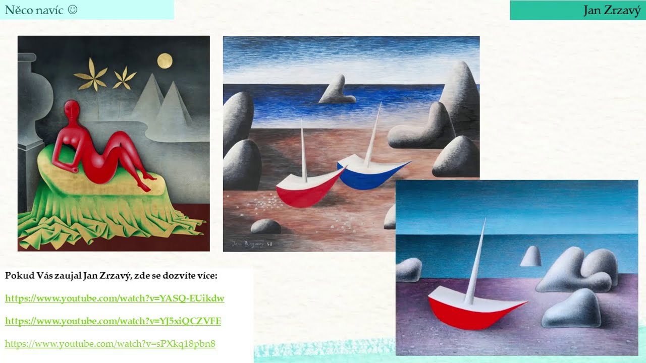 ZUŠ Unhošť_Galerie malých výtvarníků_4_Jan Zrzavý a fantazijní obrázky