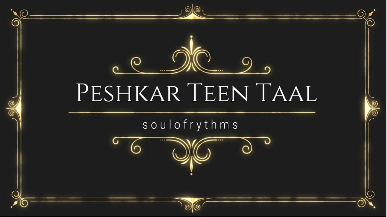 Beginner Teen Taal Peshkar (Basic) #tabla #learntabla