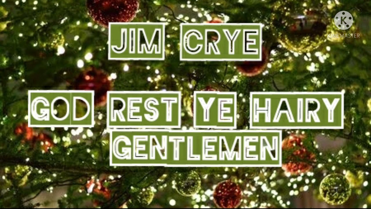 God Rest Ye Hairy Gentlemen instrumental cover - Jim Crye