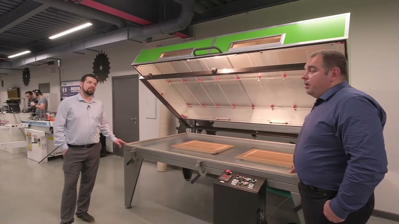 Пресс мембранно вакуумный модель PV 2500   аналогWoodTec PVT 2500 NEW подробное описание и работа