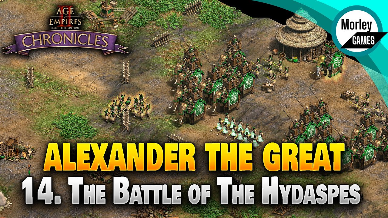 AOE2 Chronicles: Alexander the Great - mission 14 - The Battle of the Hydaspes