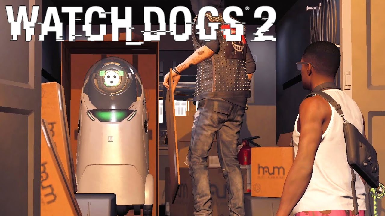Watch Dogs 2 Прохождение #6 Нашли робота