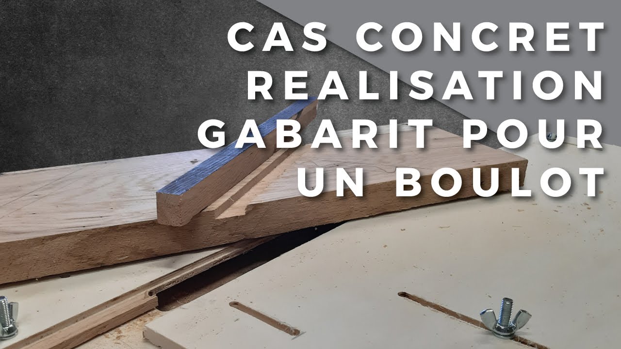 Conception Prototype gabarit défonceuse